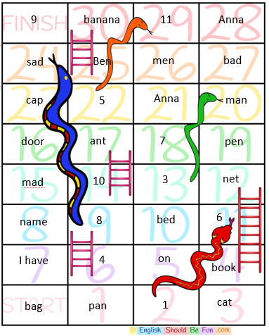 Unit 1 Activities: Meet the Characters - Snakes & Ladders | Masa Israel